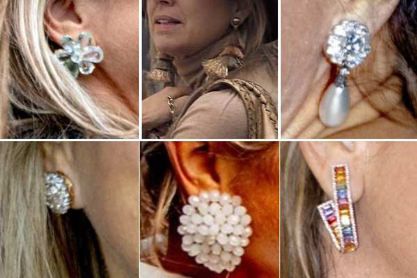 mengsel als je kunt jaloezie Terugblik: Máxima's nieuwe oorbellen van 2019 - Modekoningin Máxima