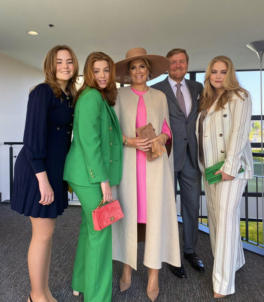Geleidbaarheid Onderzoek Westers Koningsdag 2022: Kleding Koninklijk gezin - Modekoningin Máxima