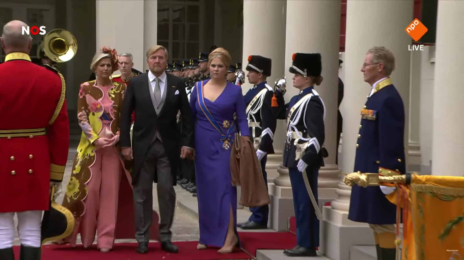 Dit dragen Amalia Alexia en Laurentien op Prinsjesdag Modekoningin Máxima