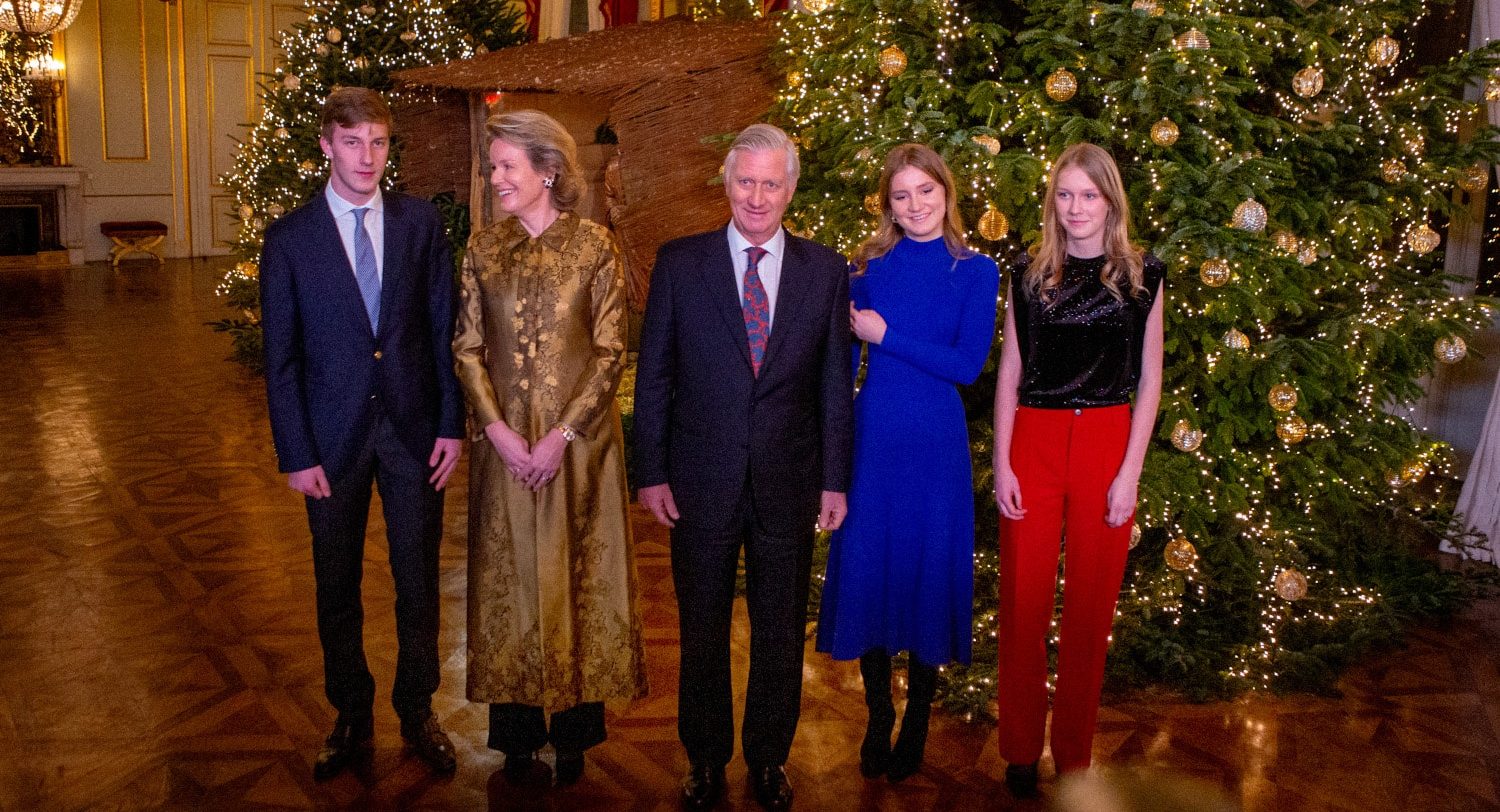 King Philippe and Queen Mathilde Host Royal Palace Reception for Holiday Volunteers