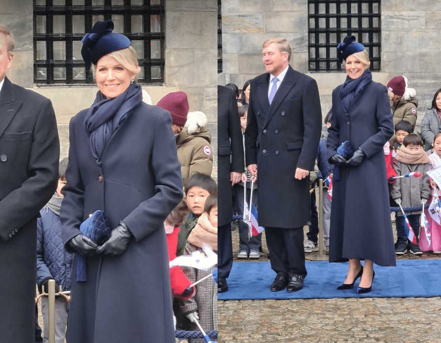 Máxima’s Fashion at State Visit of South Korean President