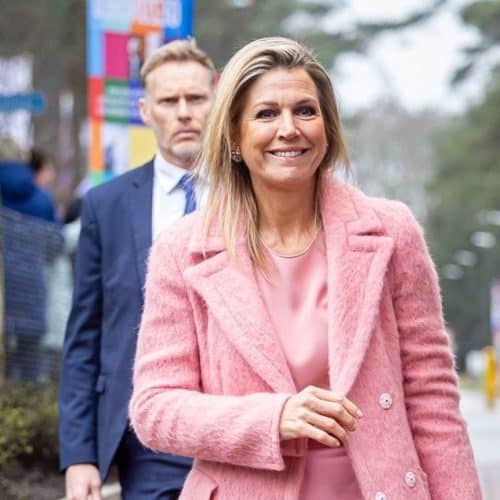 Máxima nieuwe outfit roze