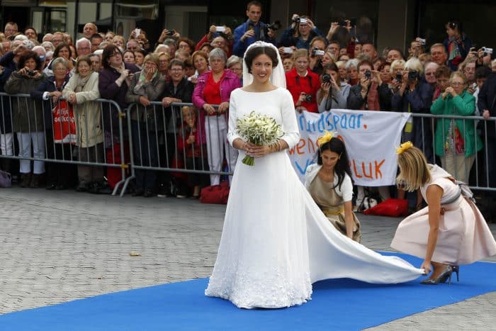 Stijl prinses Viktoria bruidsjurk Claes Iversen