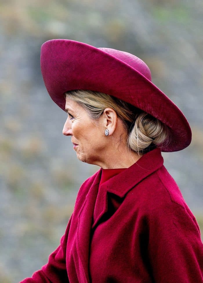 Kapsel Máxima bij bezoek Royal Cosun