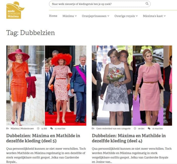 pagina dubbelzien 