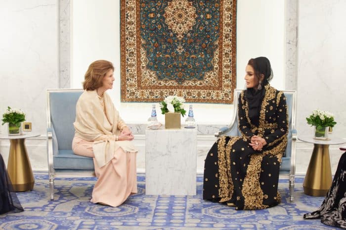 Sheika Moza and Queen Silvia shine at Gala Dinner in Doha