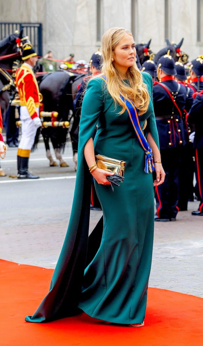 Amalia Jacquemus prinsjesdag